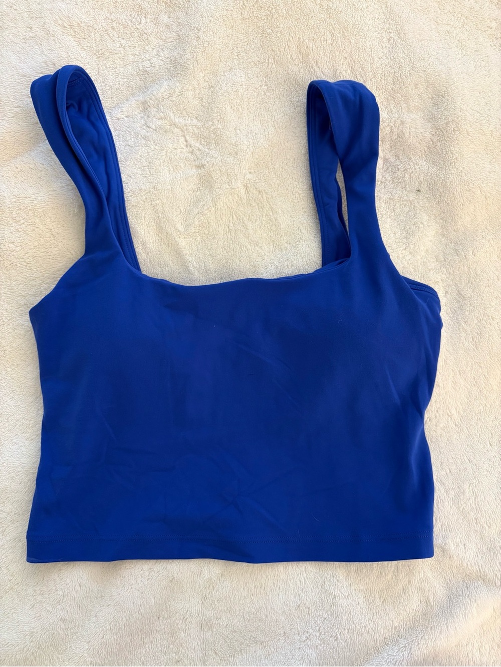 Athleta Electric Blue Midi Skirt with Elastic Waist Skirt Set - Picture 3 of 4